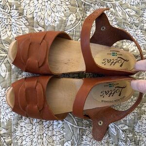 Lotta From Stockholm Women's Tan Mules
